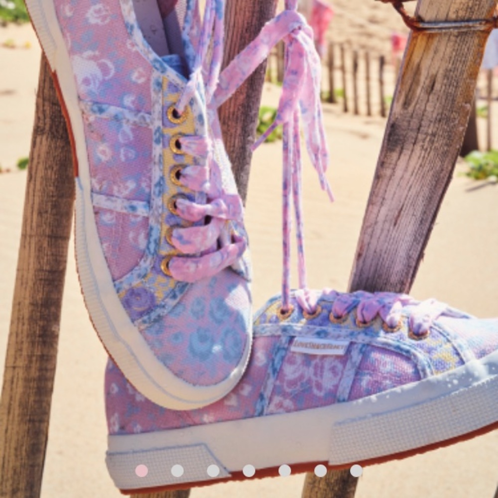 LOVESHACKFANCY SUPERGA SNEAKERS